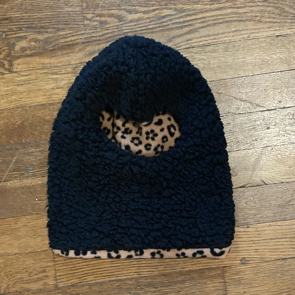 Cheetah Leopard print ski mask